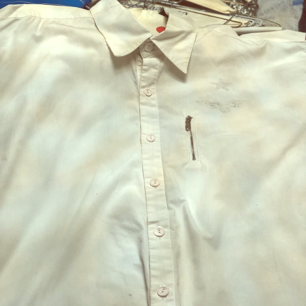Men’s long sleeve button down shirt